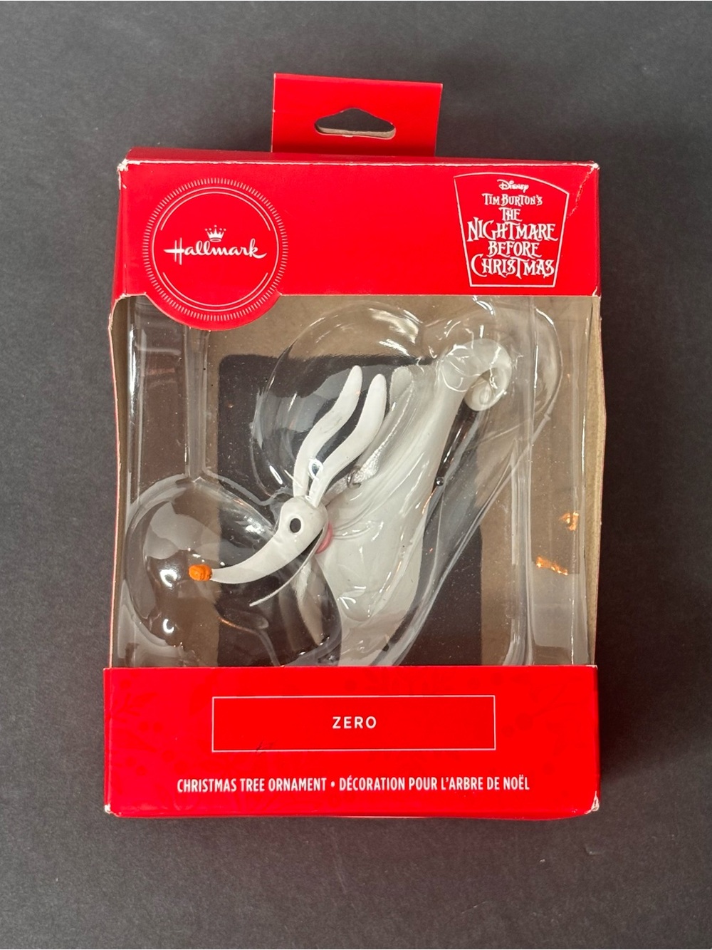 Hallmark Ornament Nightmare Before Christmas Zero Ghost Dog New In Box